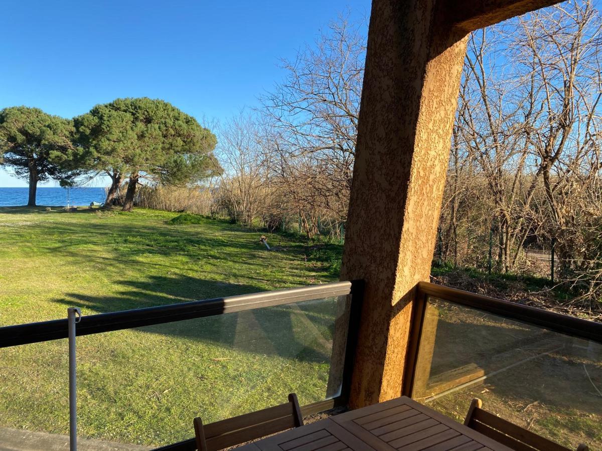 Residence Santa Lucia, Studio Avec Piscine , Vue Mer Et Pied Dans L'Eau , Moriani-Plage Zewnętrze zdjęcie